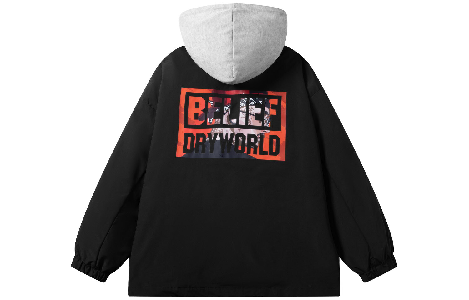 

Куртка унисекс черный Dryworld
