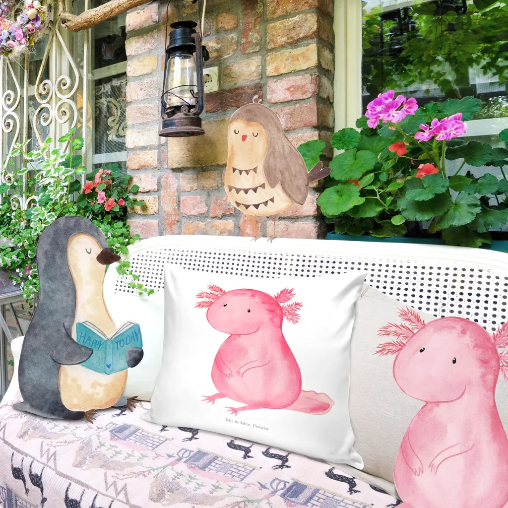 

Декоративная подушка Mr. & Mrs. Panda, белый