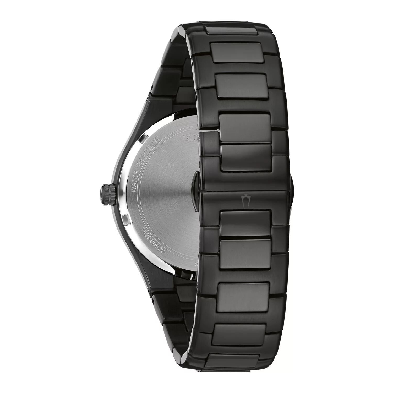 

Мужские классические черные часы из нержавеющей стали — 98C129 Bulova