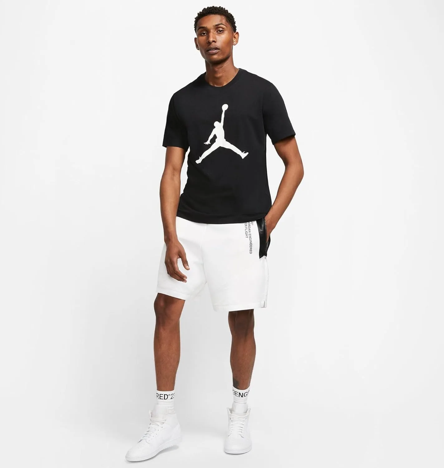 Nike Jumpman Class Big Men’s черная футболка CJ0921-011 — фото 3