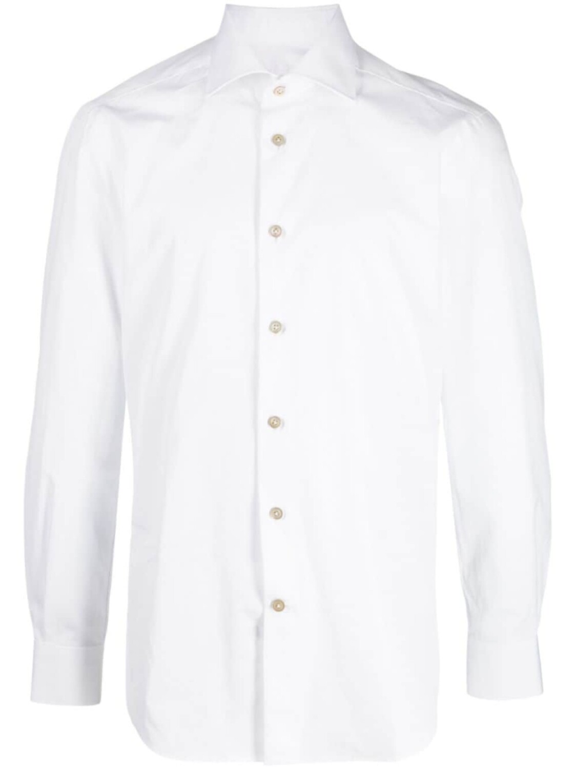 

Рубашка с длинными рукавами Kiton, белый