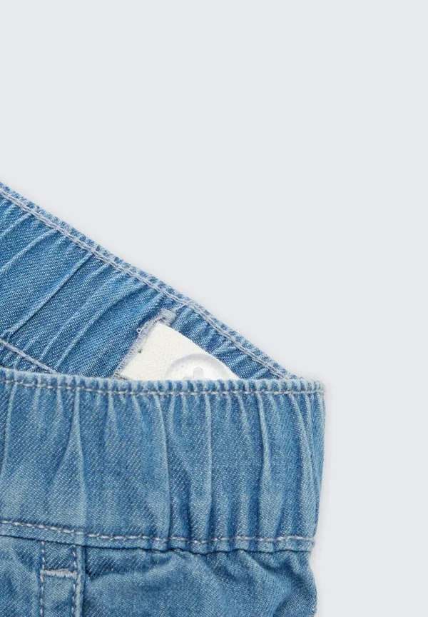 Джинсы свободного кроя с широкими штанинами Tom Tailor, Mid Stone Bright Blue Denim — фото 3
