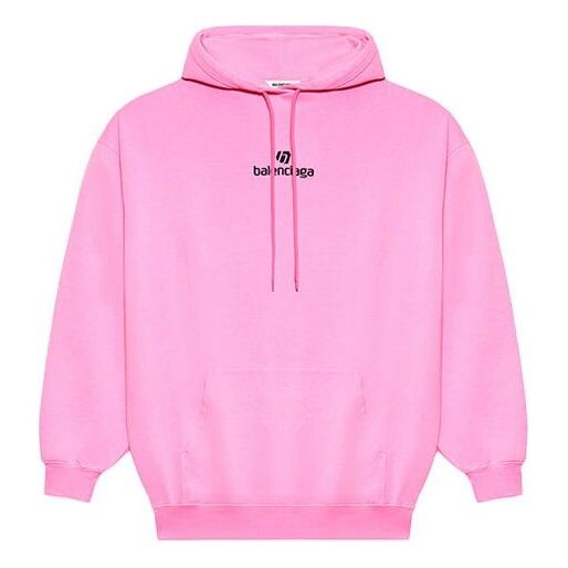 

Свитер sponsor hoodie pink red Balenciaga, красный