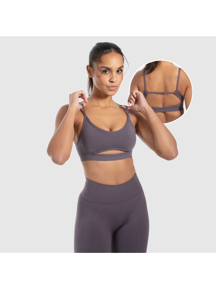 

SMILODOX Спортивный бюстгальтер Nesa фиолетового цвета