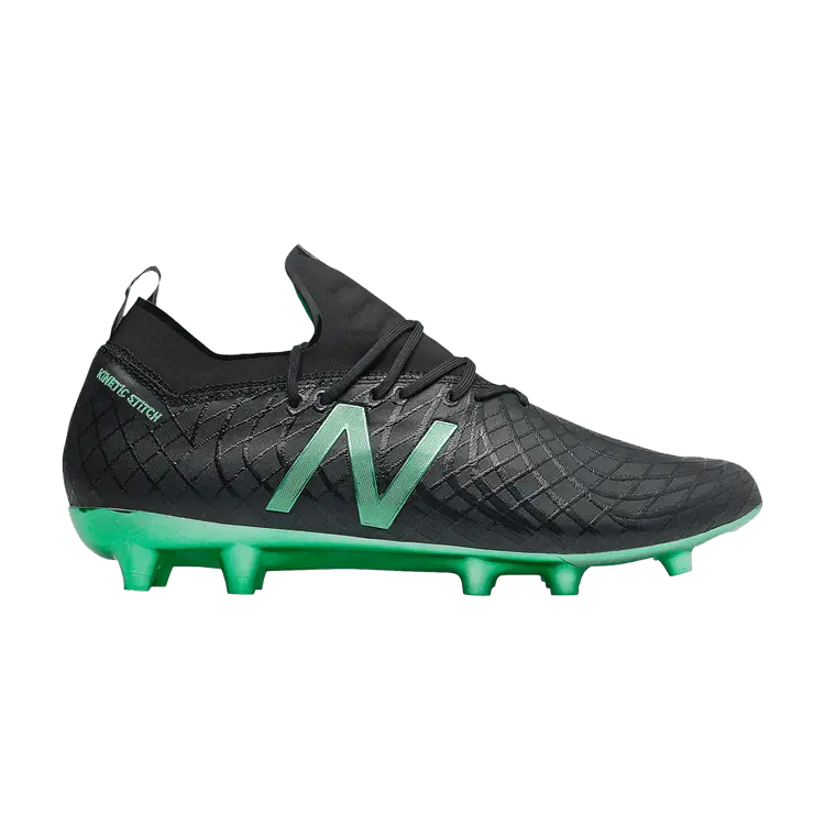 

Бутсы New Balance Tekela Pro FG 'Black Neon Emerald', черный