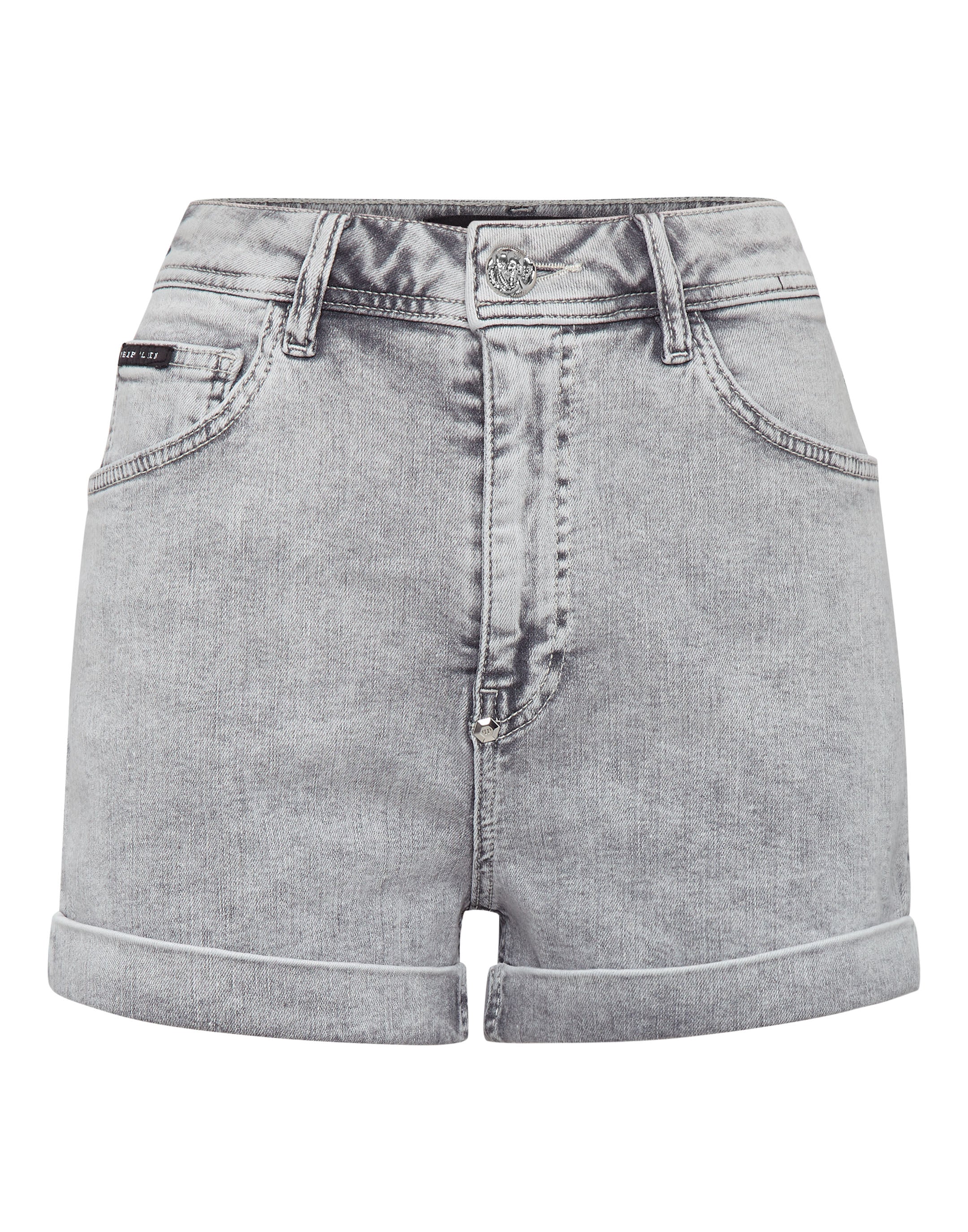 

Джинсовые шорты PHILIPP PLEIN, цвет stormy grey