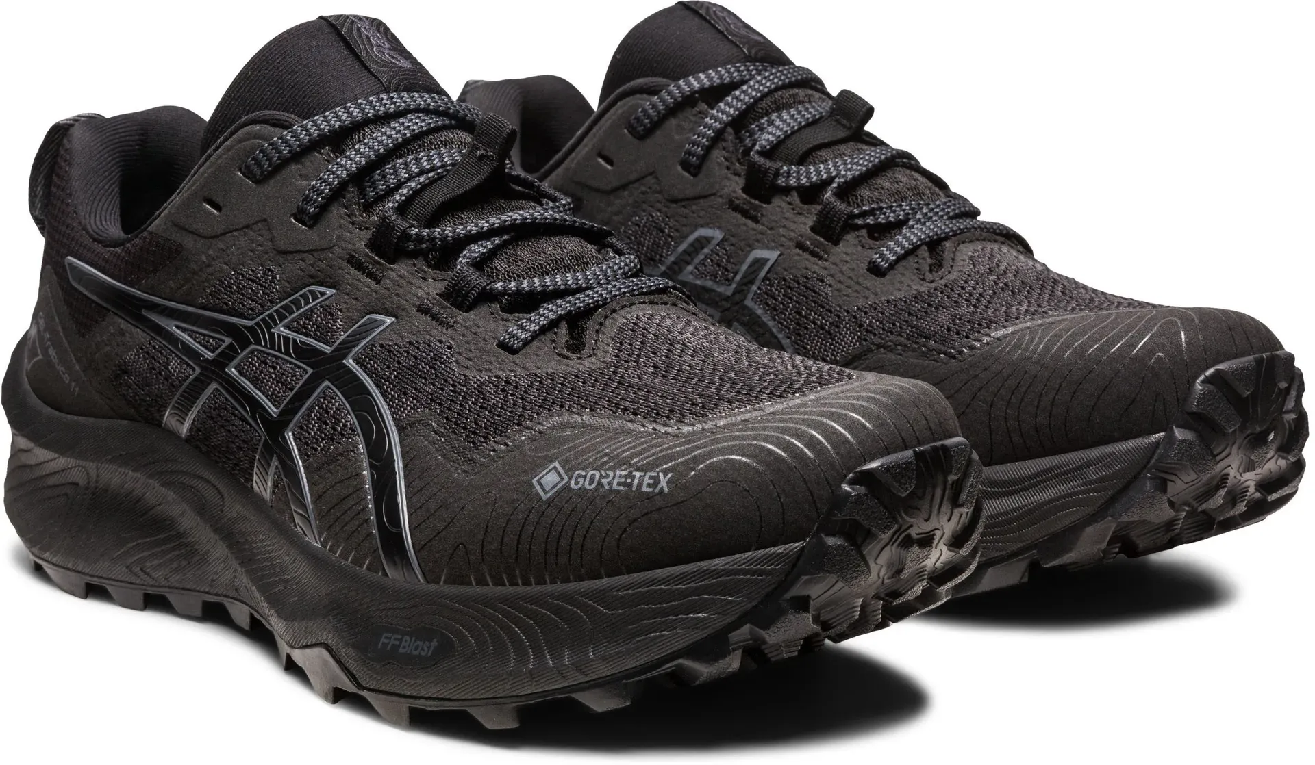 

Кроссовки для бега по пересеченной местности Asics Trabuco 11 Gore-Tex, водонепроницаемые, черный
