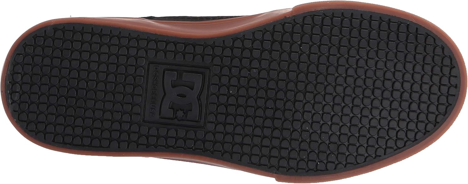 Детские высокие кеды DC Pure Hi Top, черный — фото 4