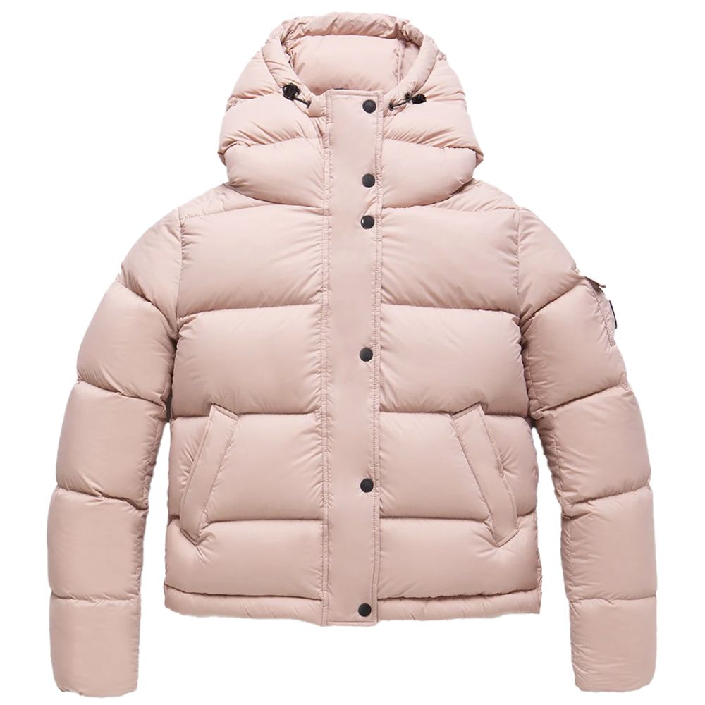

Розовая куртка из полиэстера Refrigiwear
