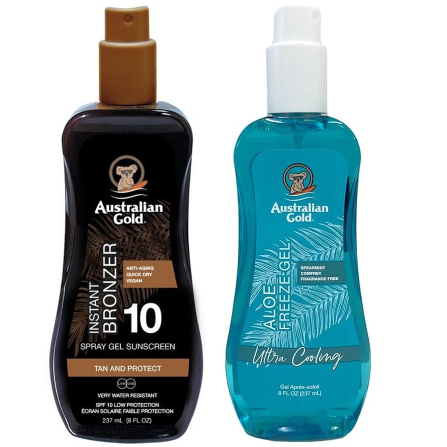 

Australian Gold Spray Gel Bronzer SPF10 + Aloe Freeze