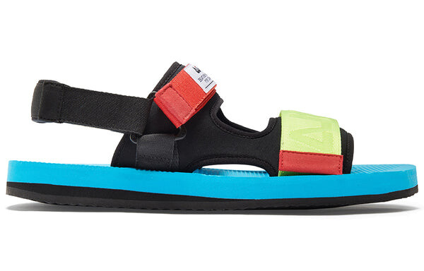 Сандалии fila capri sandal black/blue/red Fila Fusion, черный — фото 2