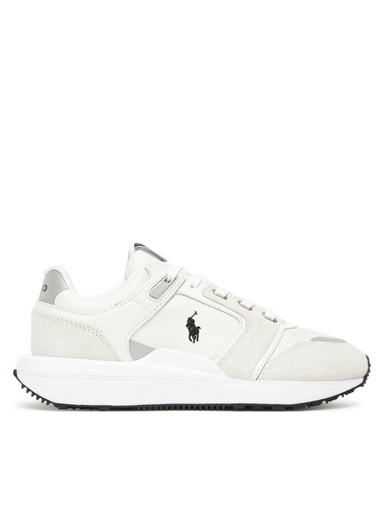 

Кроссовки Train 89 V2 Suede-Paneled Sneaker 809973974001 Polo Ralph Lauren, белый