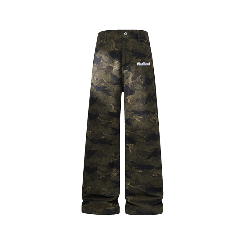 

VanCamel Джинсы мужские Camouflage Moderate Straight Fit