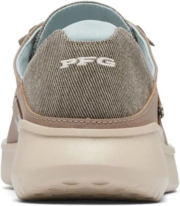 Мужские лодочные туфли Columbia Boatside Relaxed Pfg, Wet Sand Crushed Blue — фото 4