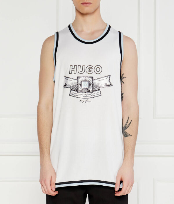 

Майка Regular fit Hugo, белый