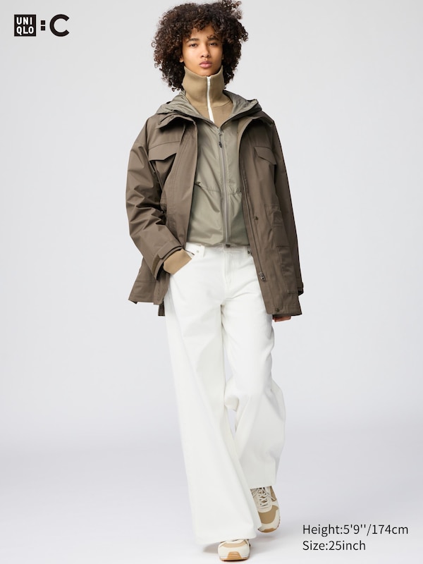 

Широкие джинсы с низкой посадкой Uniqlo, 00 white