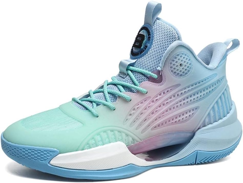 

Мужские баскетбольные кроссовки для ходьбы, спорта и отдыха, с противоскользящей, износостойкой и амортизирующей подошвой Solastride, синий