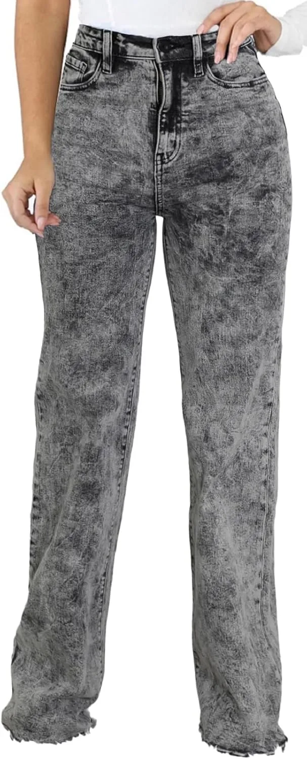 

CuteCherry женские джинсы Bell Bottom High Waist