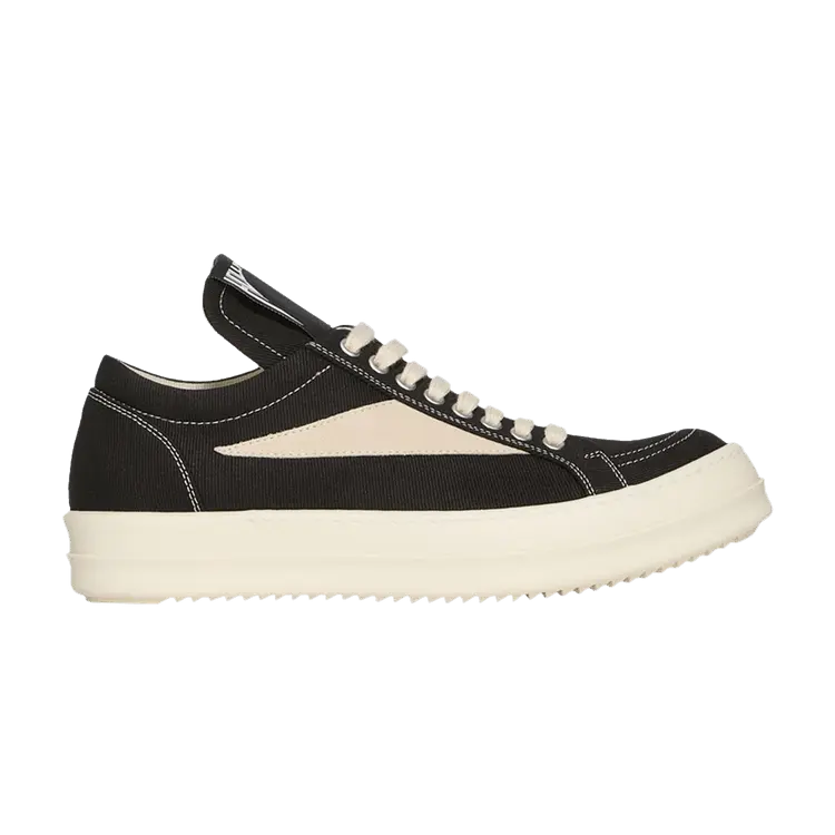Кроссовки Rick Owens Wmns DRKSHDW Hollywood Vintage Low 'Black Milk', черный