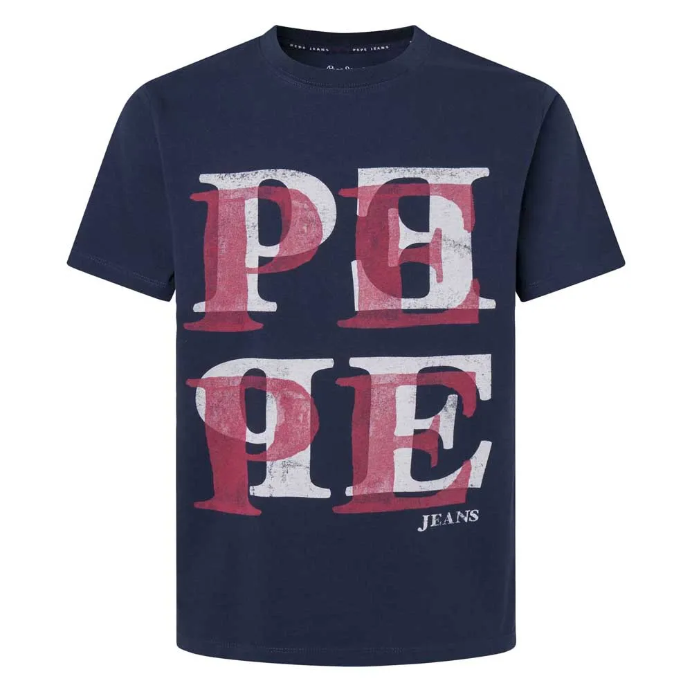 

Футболка с коротким рукавом Pepe Jeans PM509634, синий