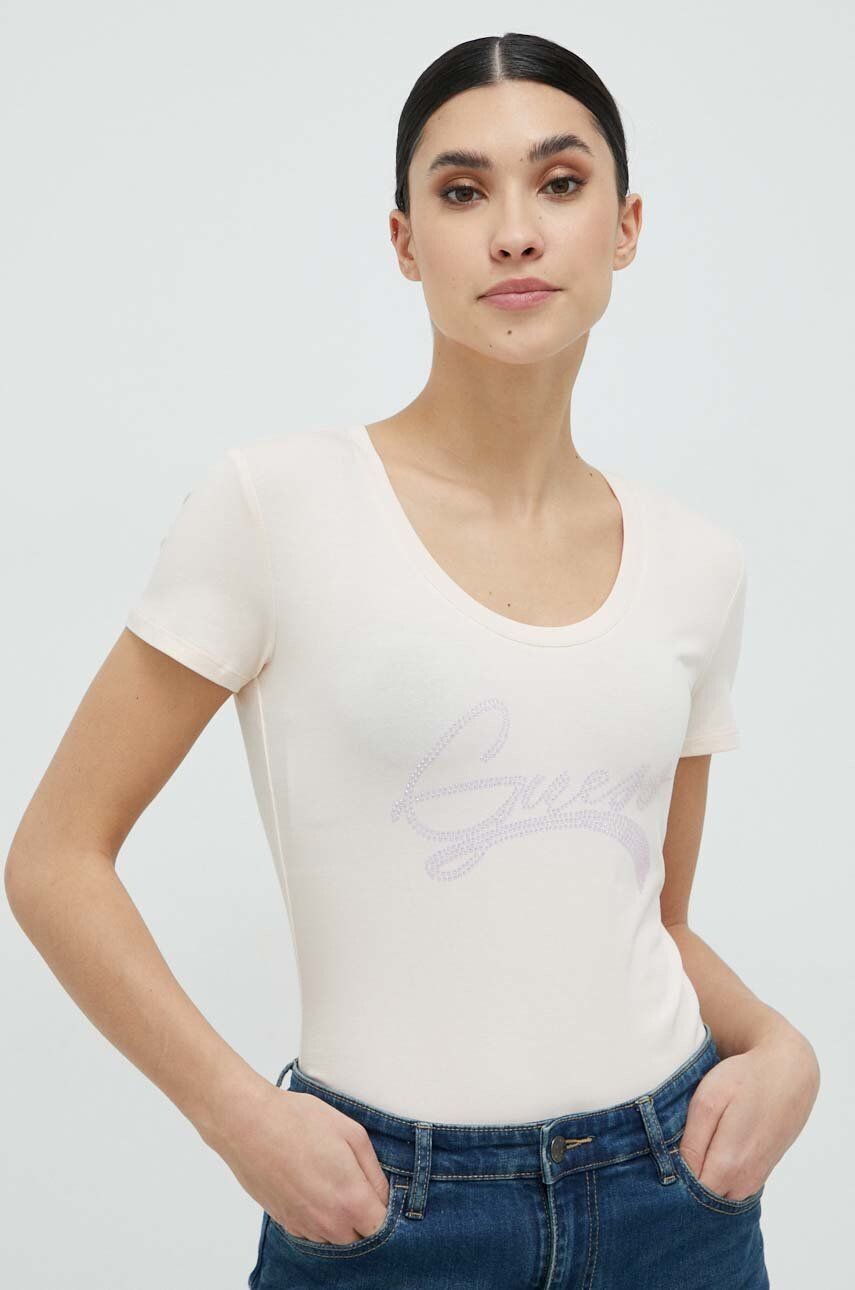 

Футболка Guess, розовый