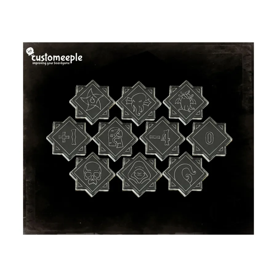 

Полный набор маркеров состояний «Тайное приключение», Game Accessories - Arcane Adventures (Customeeple)