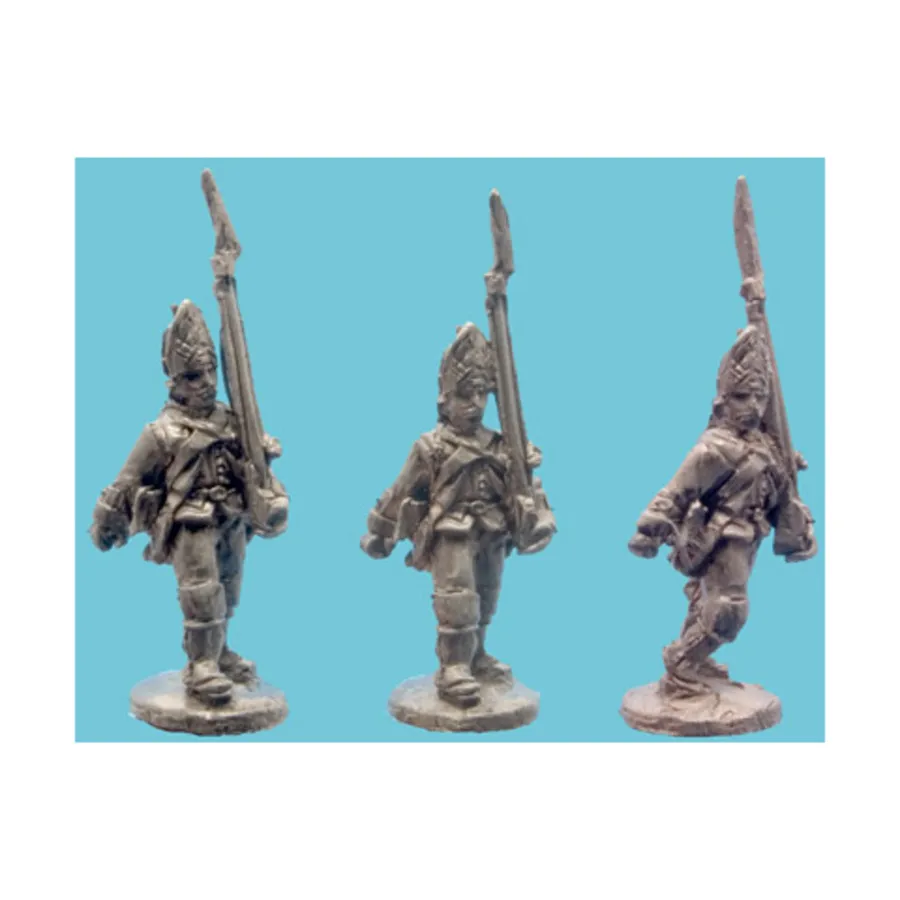 

Прусский фузилер - наступление, Age of Reason Miniatures - Seven Years War - Prussian (15mm)