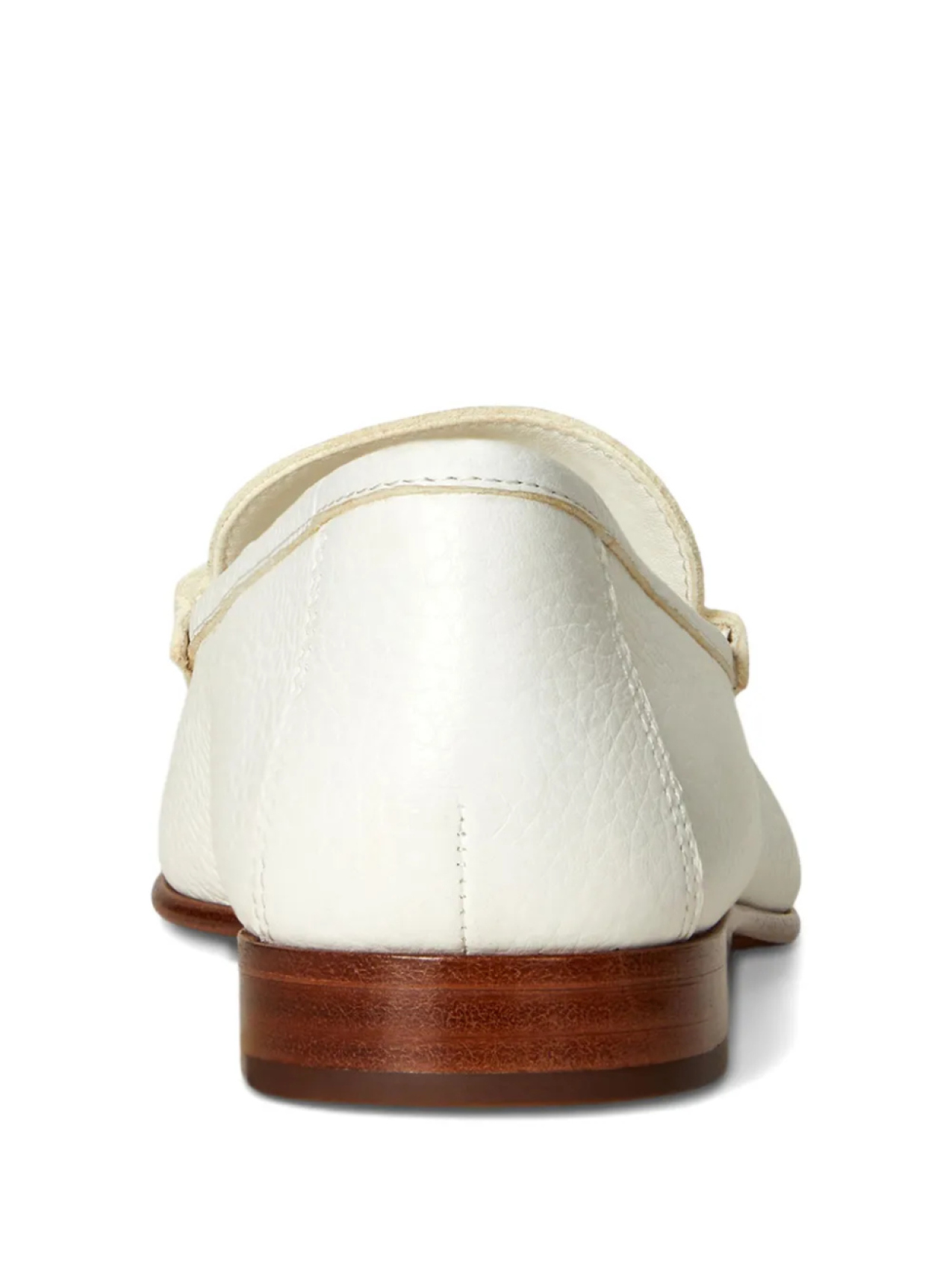 Мокасины Polo Ralph Lauren из шагреневой кожи, белый — фото 3