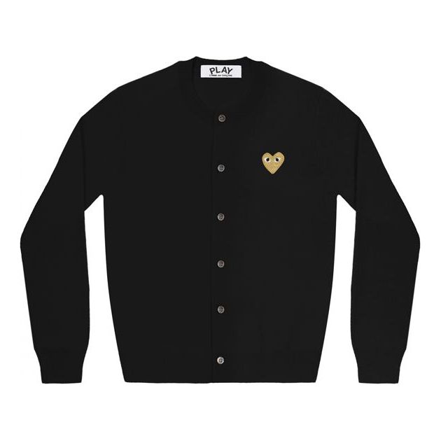 

Кардиган (WMNS) COMME des GARCONS PLAY Cardigan Gold Emblem 'Black' AZ-N049-051-1, черный