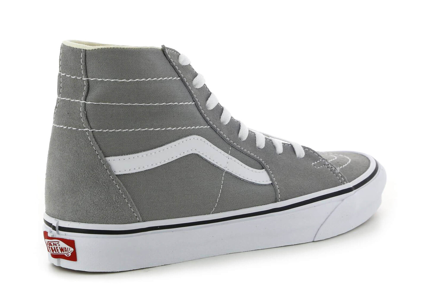 Ua sk8-hi зауженные высокие кеды Vans, серый — фото 3