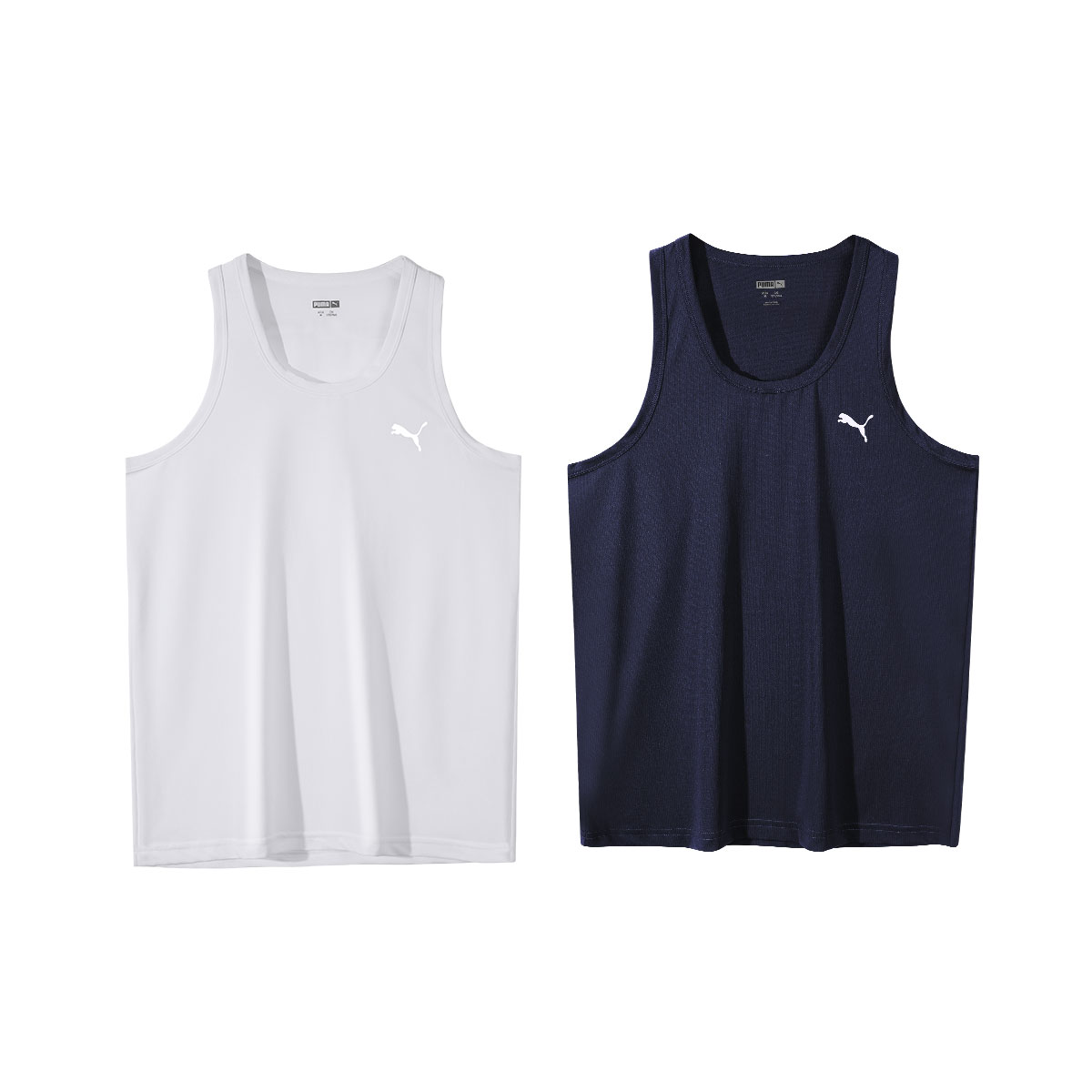 

PUMA Мужской топ 2 шт, комбинация черного и белого