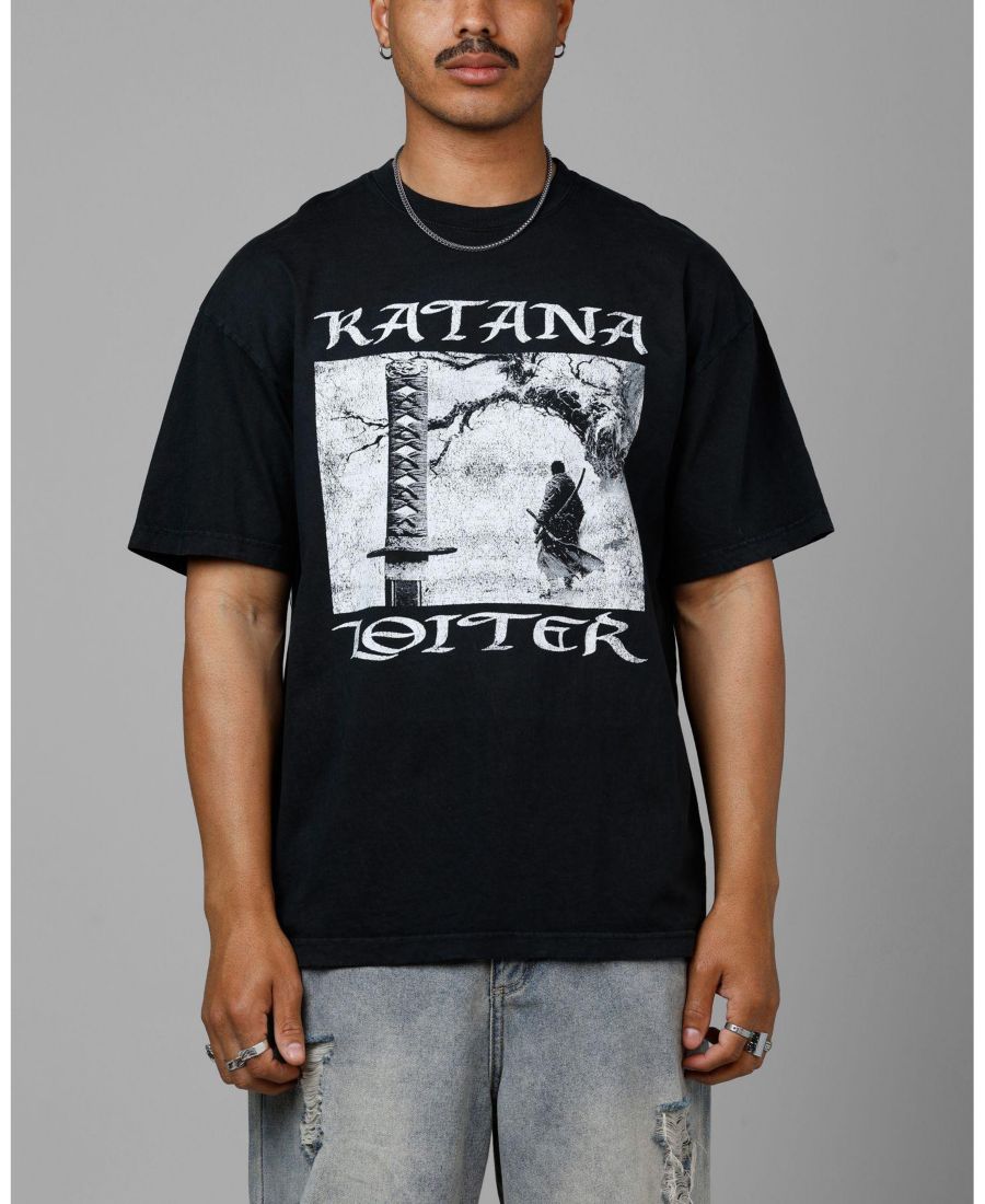 

Мужская фланелевая рубашка с выцветшим принтом Loiter, No Color