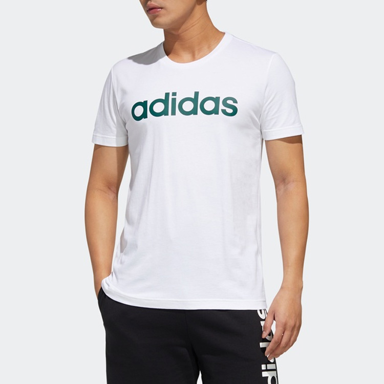 Adidas Neo Футболка SS24 мужская белая — фото 4