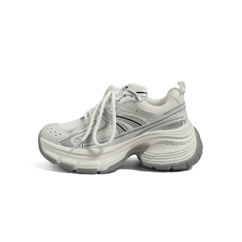 

Кроссовки женские толстые низкие Dolin Collection, цвет 9180-13 pearl white