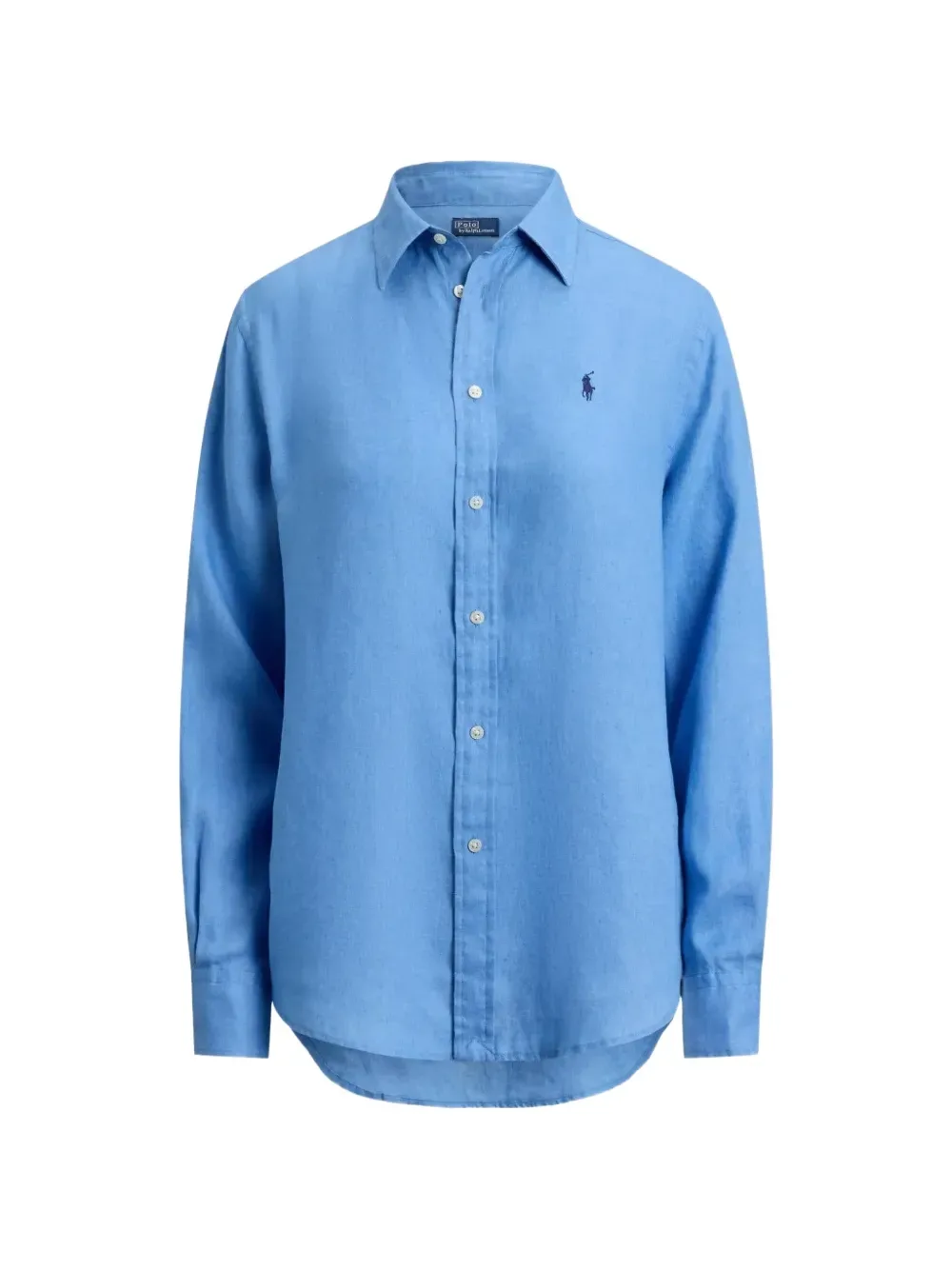 Рубашка с длинными рукавами POLO RALPH LAUREN, синий