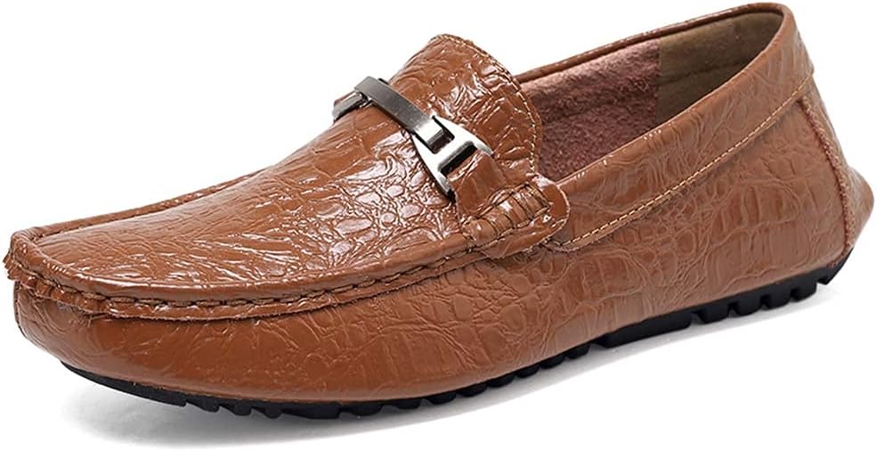 

Мужские лоферы Bitiger, удобные повседневные слипоны, лоферы - дышащие, прочные и противоскользящие, бизнес-обувь для мужчин, бежевый