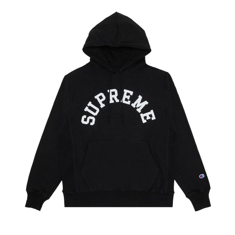 

Толстовка Supreme Champion Hooded Sweatshirt, Black
