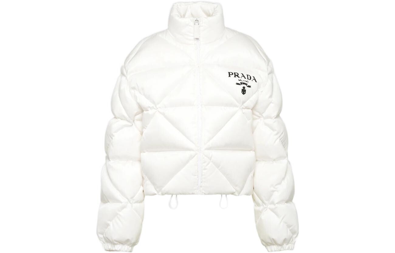 

Пуховик женский белый Prada