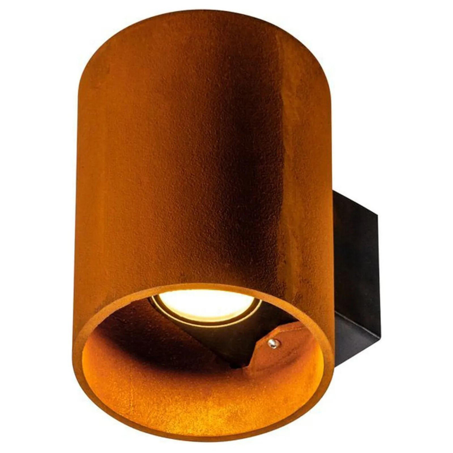 

Потолочный светильник SLV, 18x16,5x18 см, цвет ржавчины/антрацит