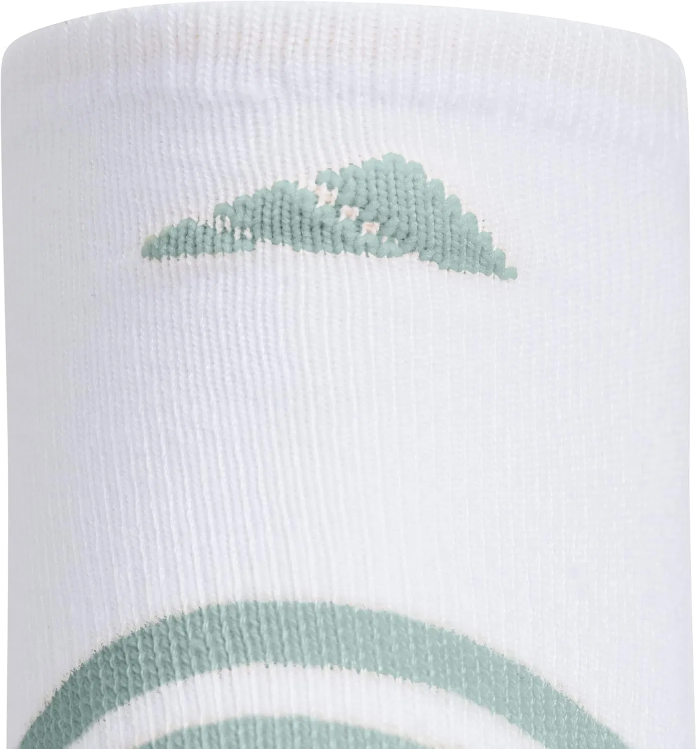 Женские амортизирующие носки Adidas, невидимки (3 пары). Прочные и удобные, Wonder Sage Green/Wonder White/White/Striped — фото 4