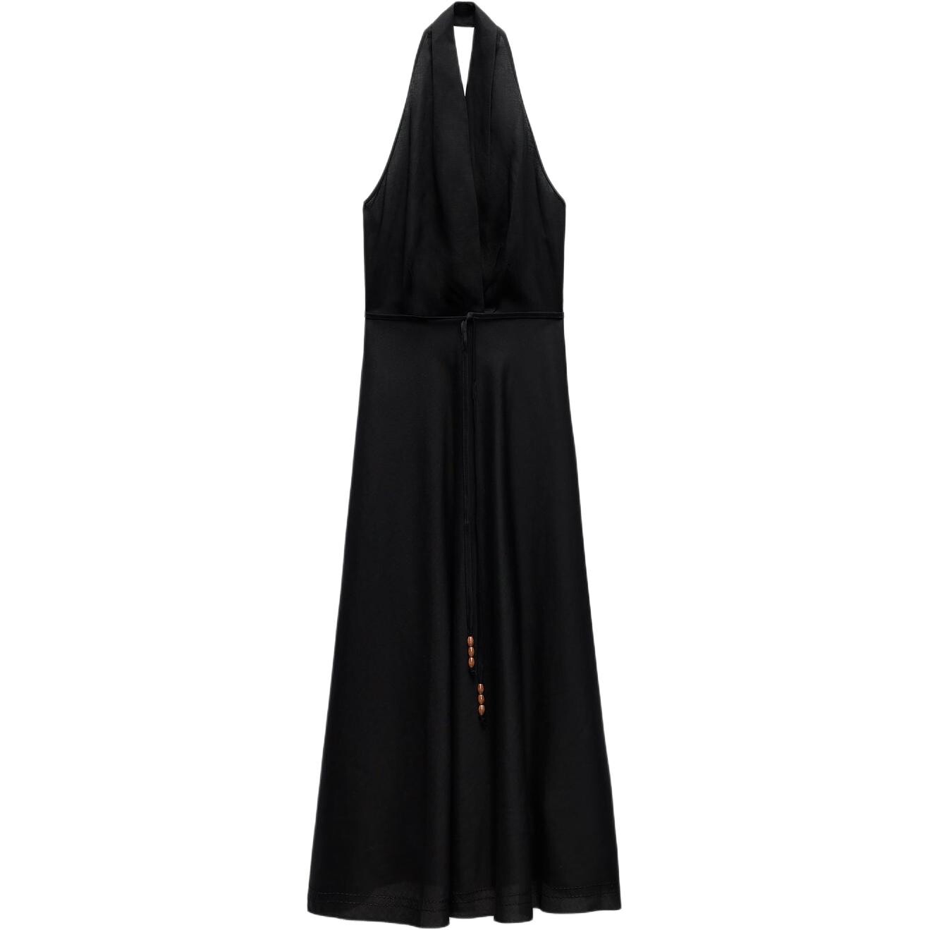 

Платье без рукавов женское черное Zara