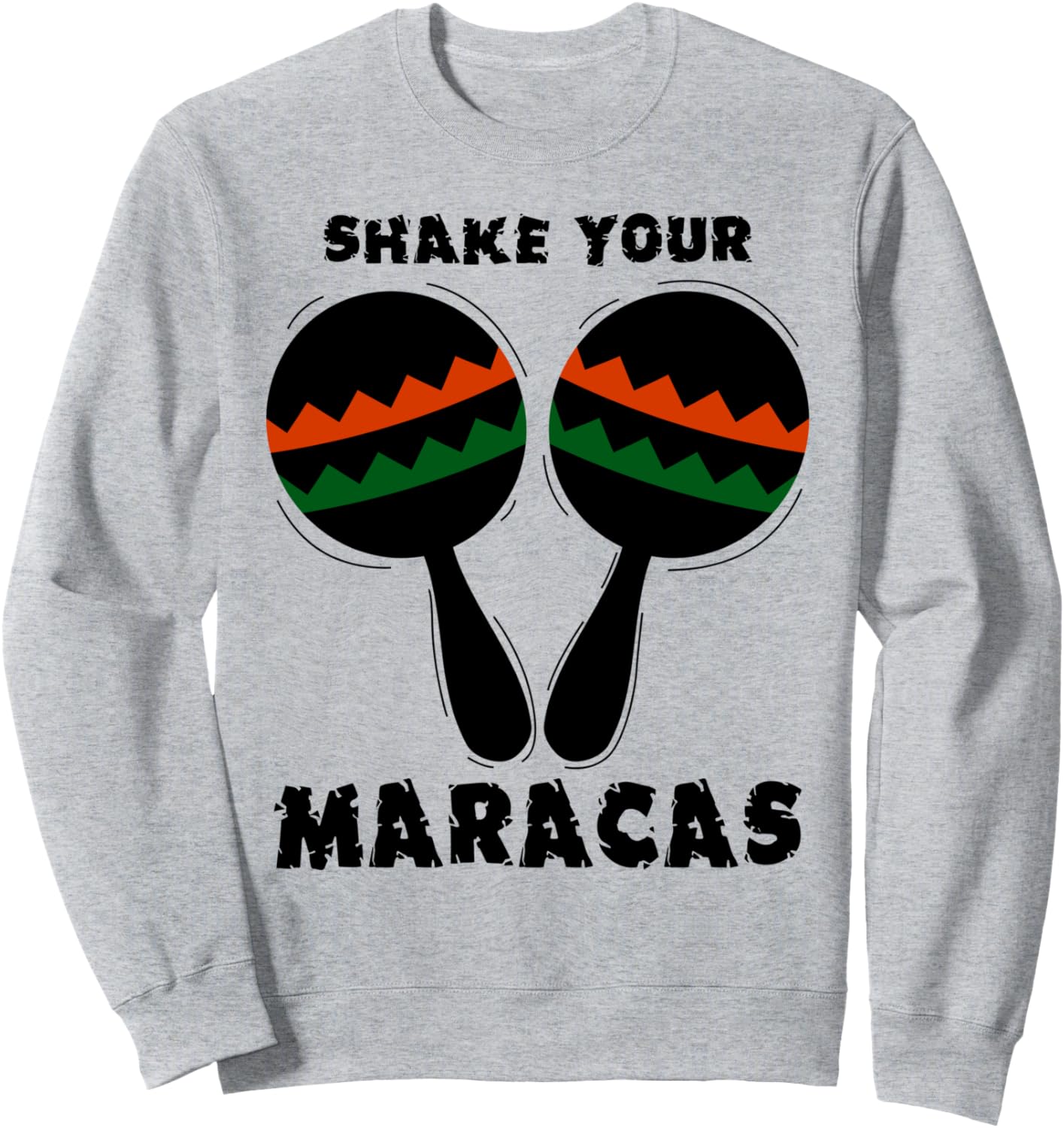 

Забавная мексиканская толстовка «Встряхни свои маракасы» от 5 мая Mexico Cinco De Mayo Apparel, серый