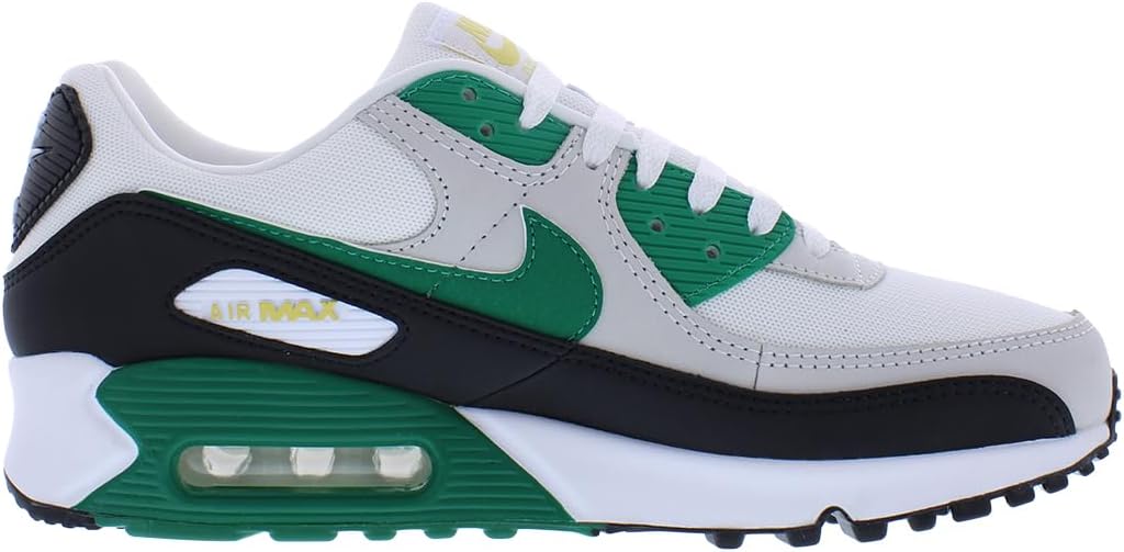 Мужские кроссовки Nike Air Max 90 Premium, белый/черный — фото 3