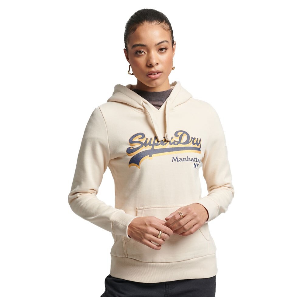 

Худи Superdry Vintage Logo Borough, желтый