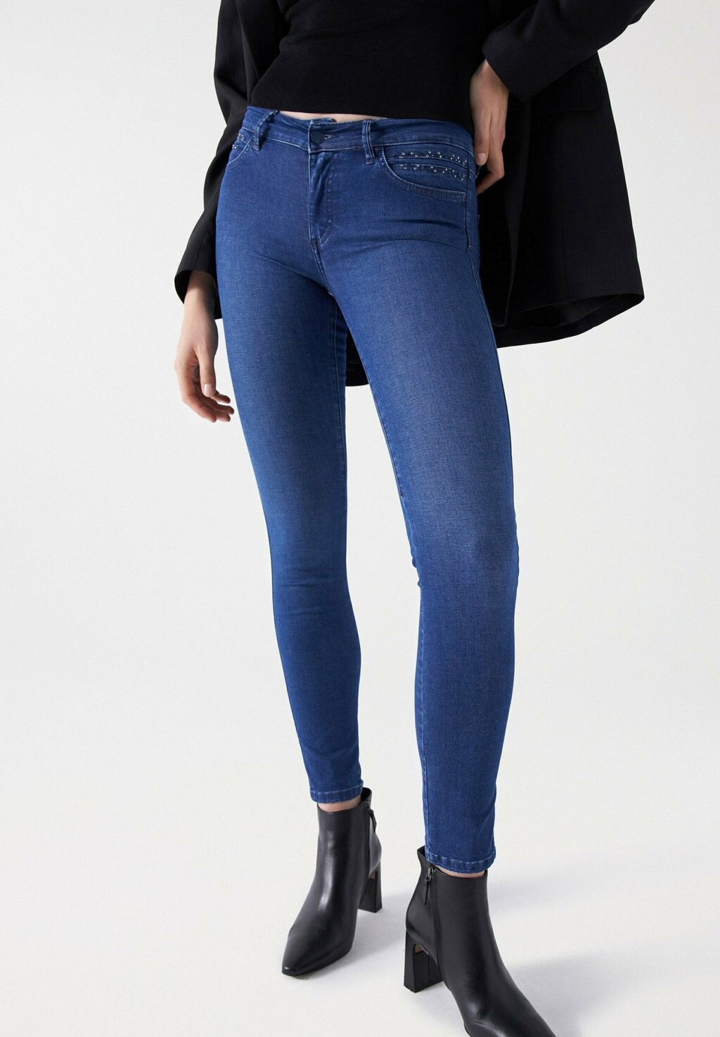 

Джинсы облегающие PUSH UP Salsa Jeans, синий