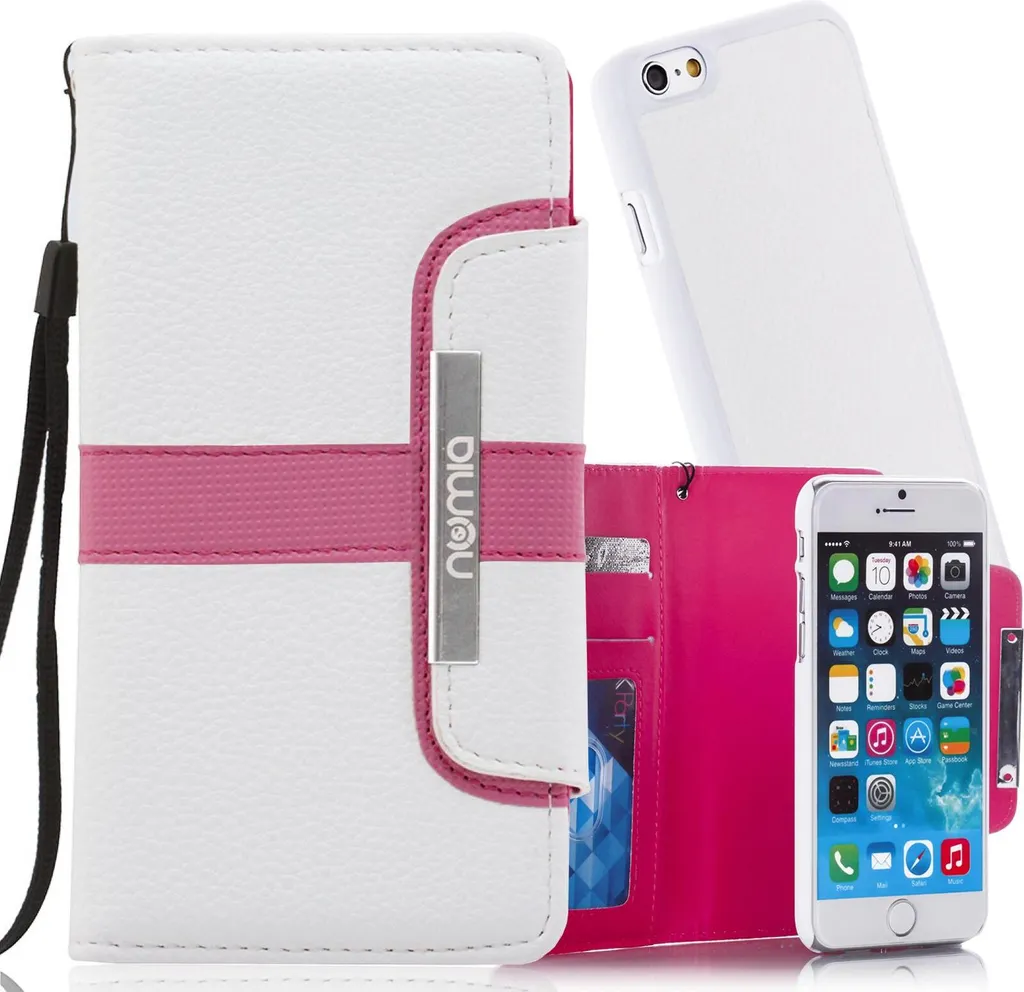 

Чехол для Apple iPad 4 Numia Bookstyle 2в1 бело-розовый