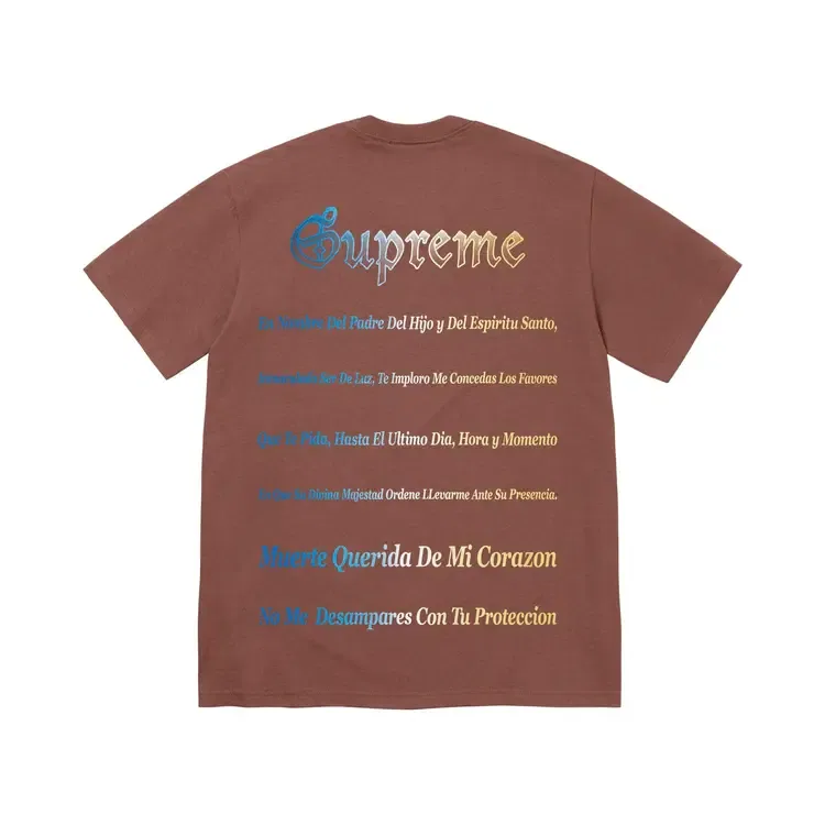 Футболка Supreme Grim Reaper Tee, коричневый — фото 2