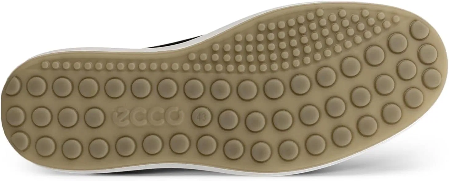 Мужские низкие кроссовки ECCO Soft 7, Black — фото 4