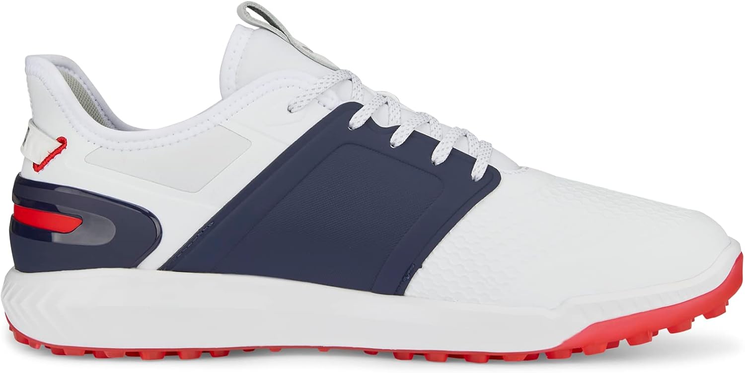 Мужские кроссовки Puma Ignite Elevate Wide, белый/синий/темно-синий — фото 4