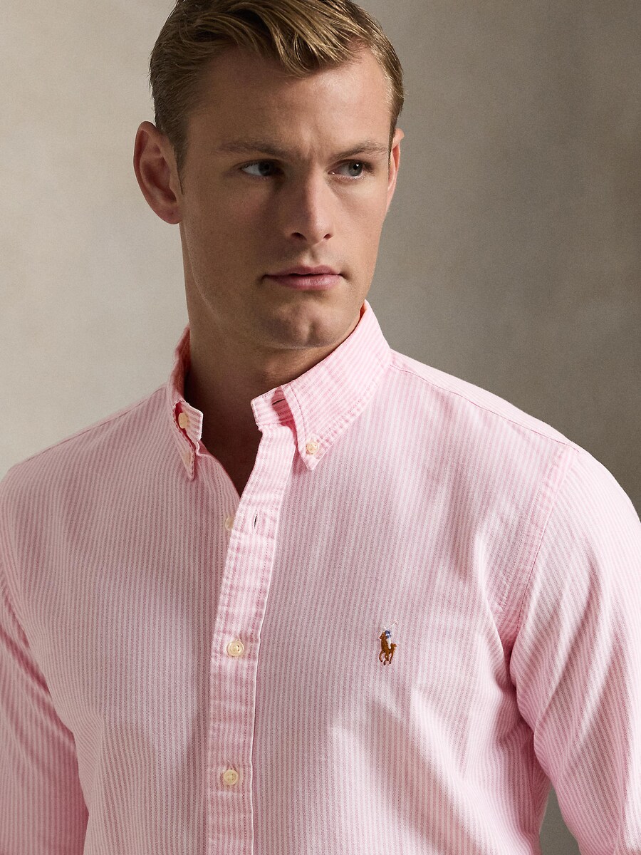 Рубашка на пуговицах классического кроя Polo Ralph Lauren, Rose — фото 3